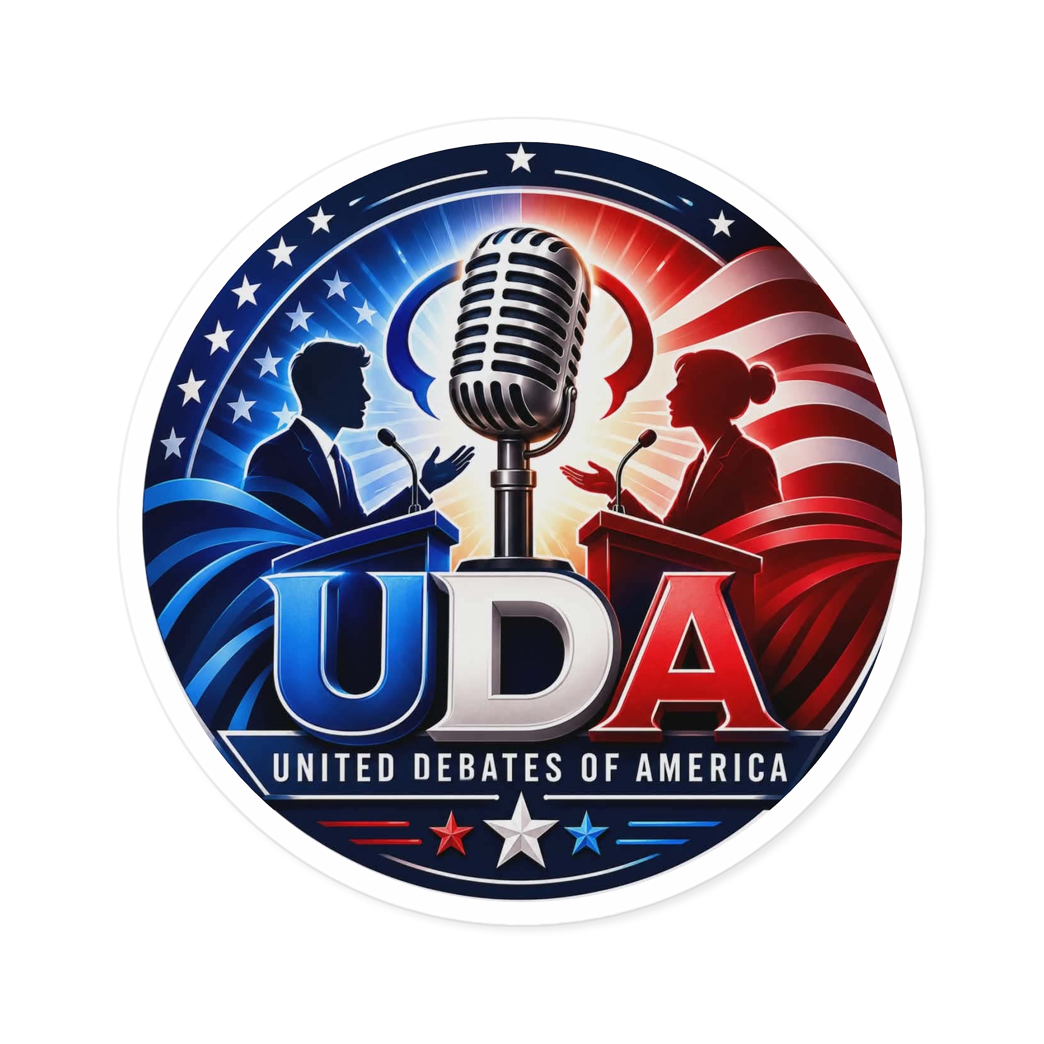 UDA Logo Sticker - Image 13