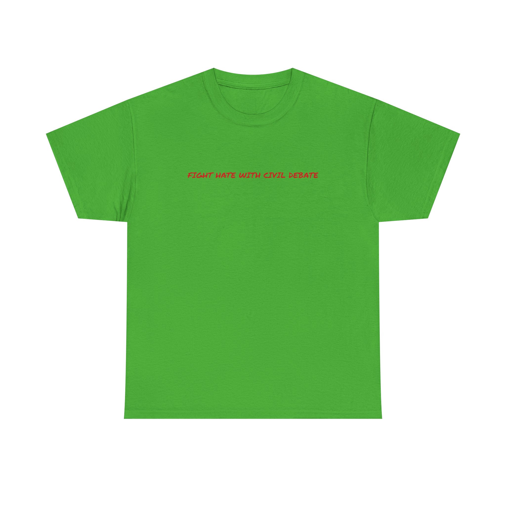 Thick Cotton T‑Shirt - "Fight Hate" - Image 13