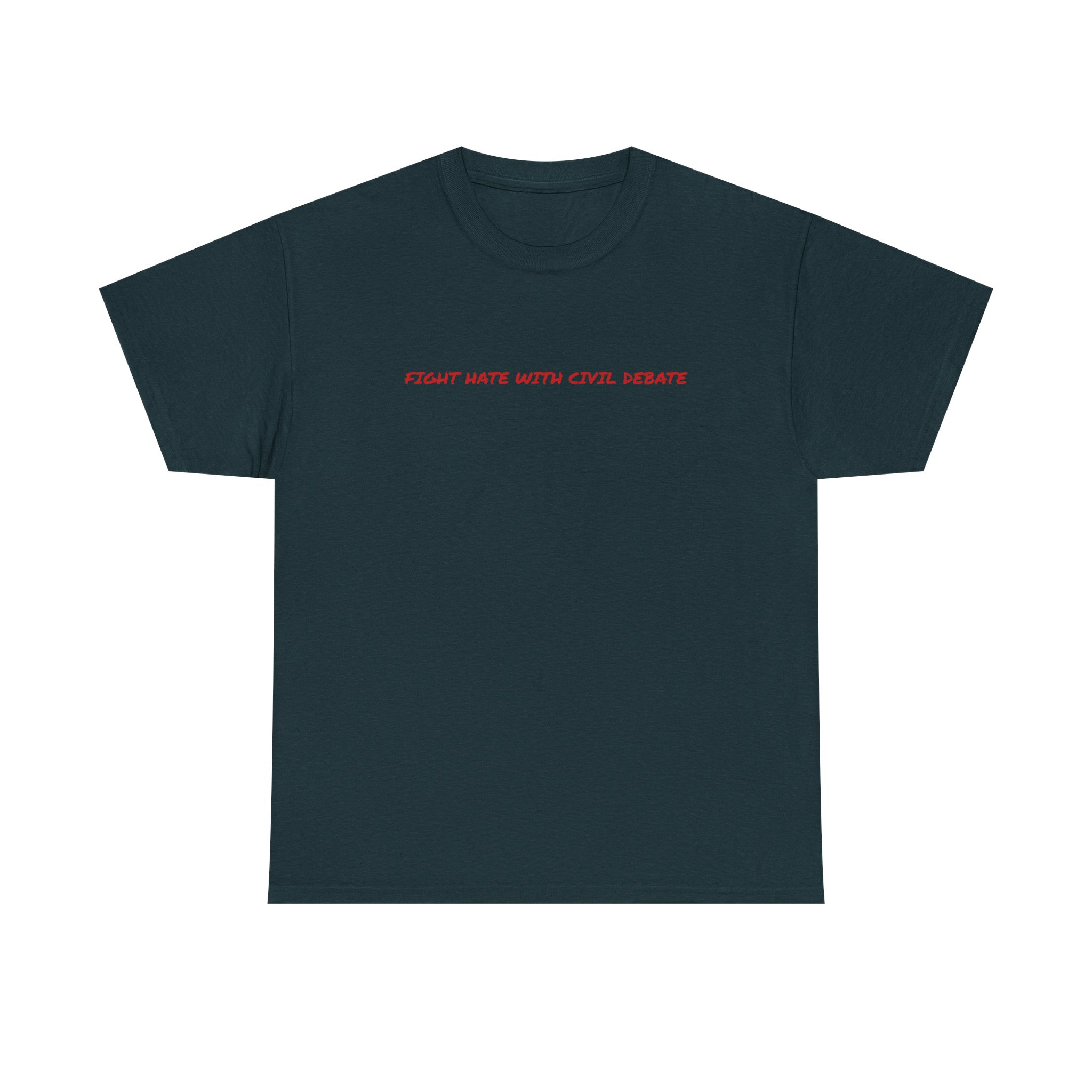 Thick Cotton T‑Shirt - "Fight Hate" - Image 21