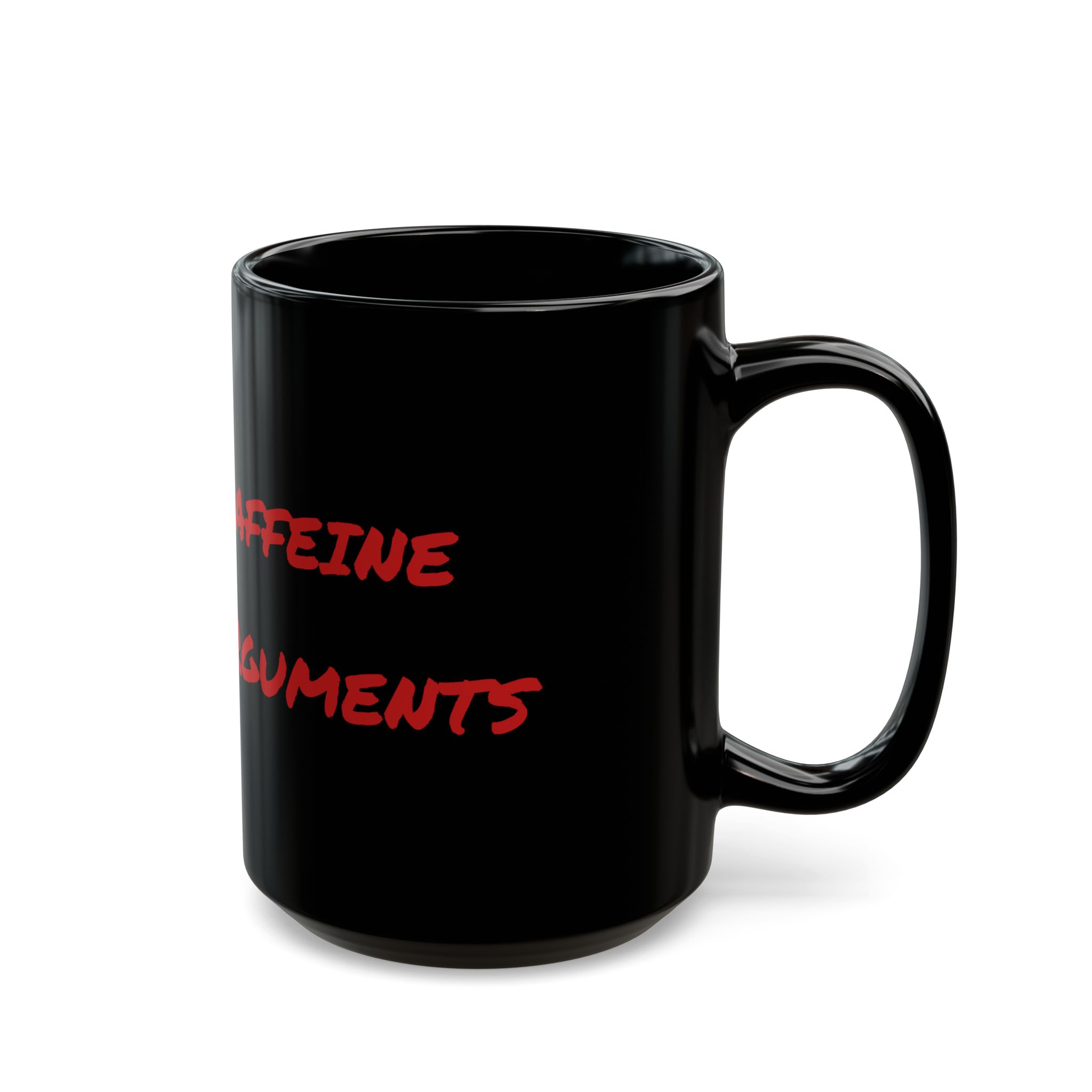 Black Mug — "Fueled by Caffeine" - Image 6