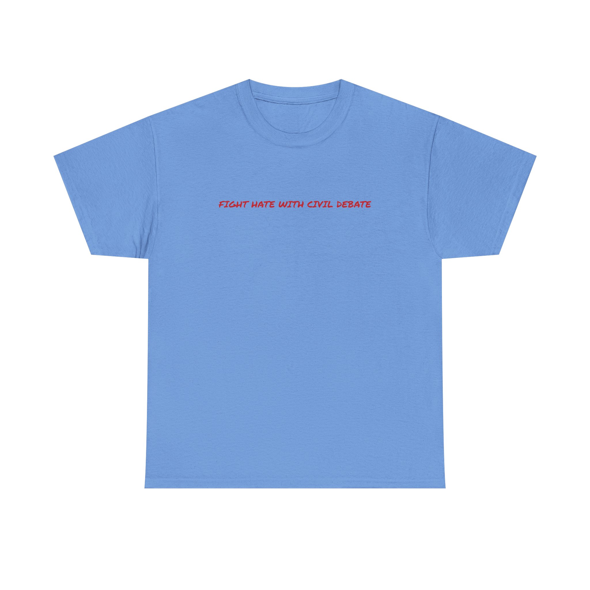 Thick Cotton T‑Shirt - "Fight Hate" - Image 25