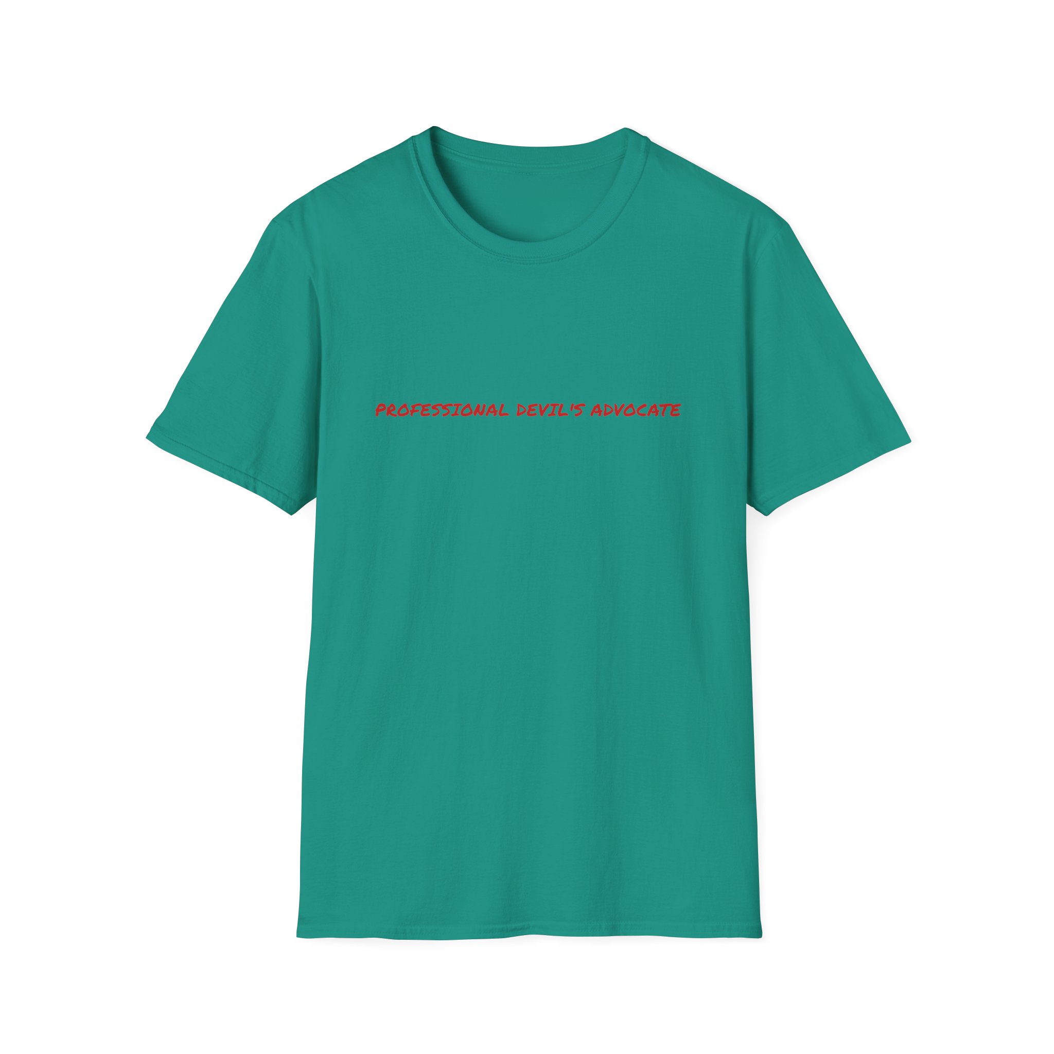 Thin Cotton T-Shirt - "Professional Devil's Advocate" - Image 19