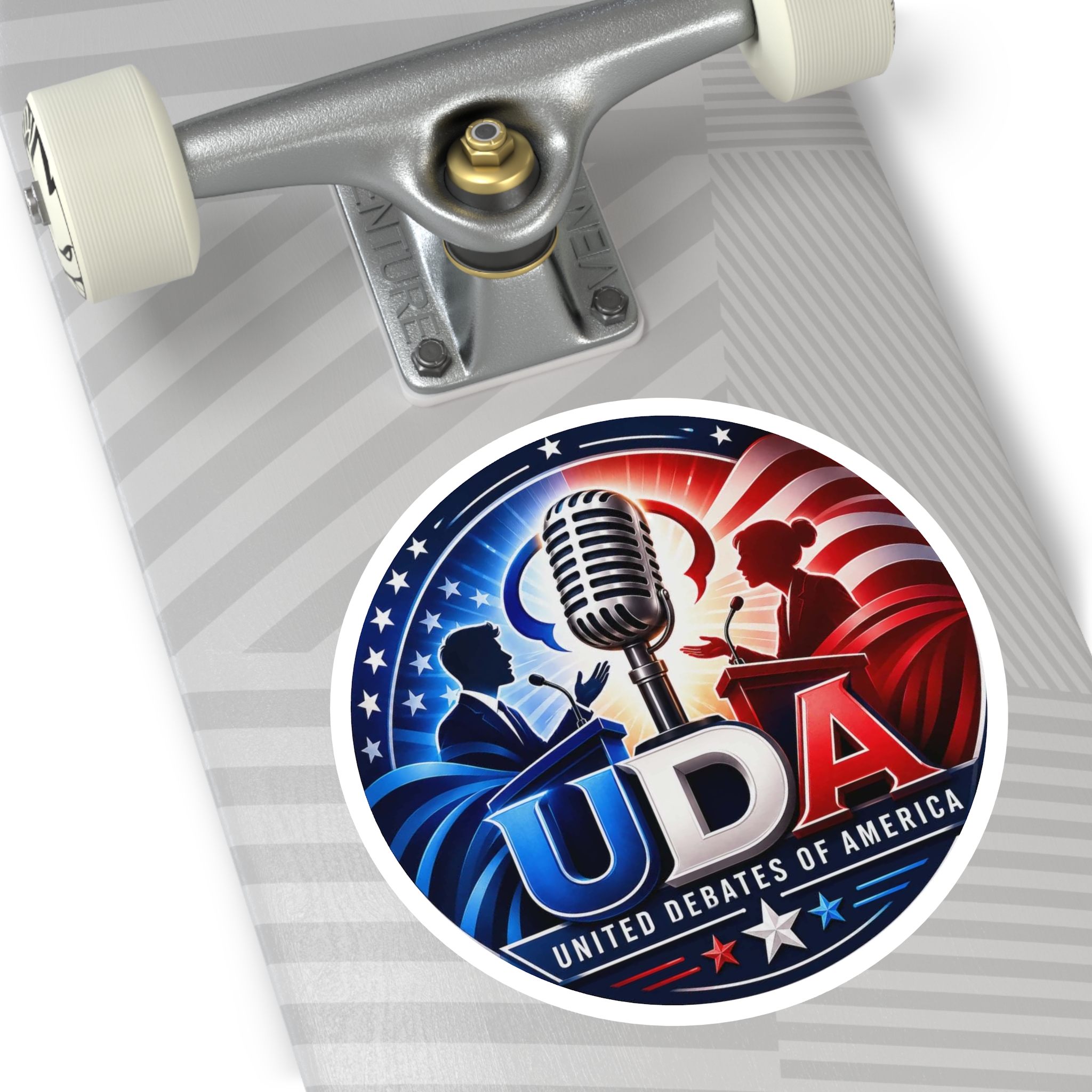 UDA Logo Sticker - Image 14