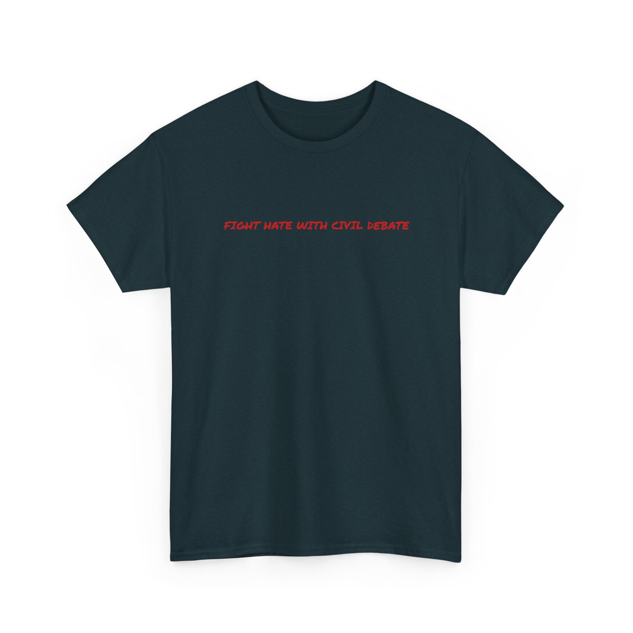 Thick Cotton T‑Shirt - "Fight Hate" - Image 23