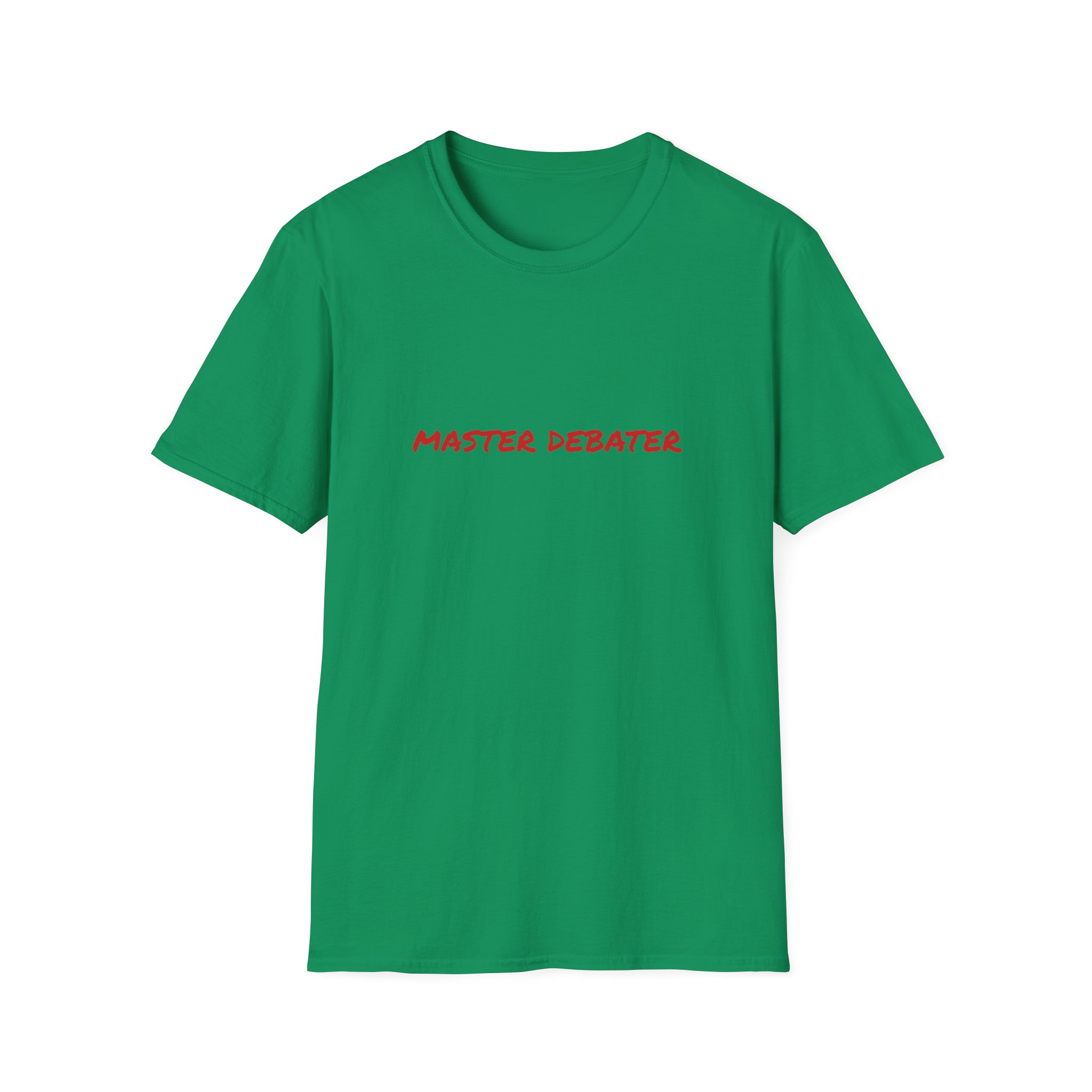 Thin Cotton T-Shirt - "Master Debater" - Image 23
