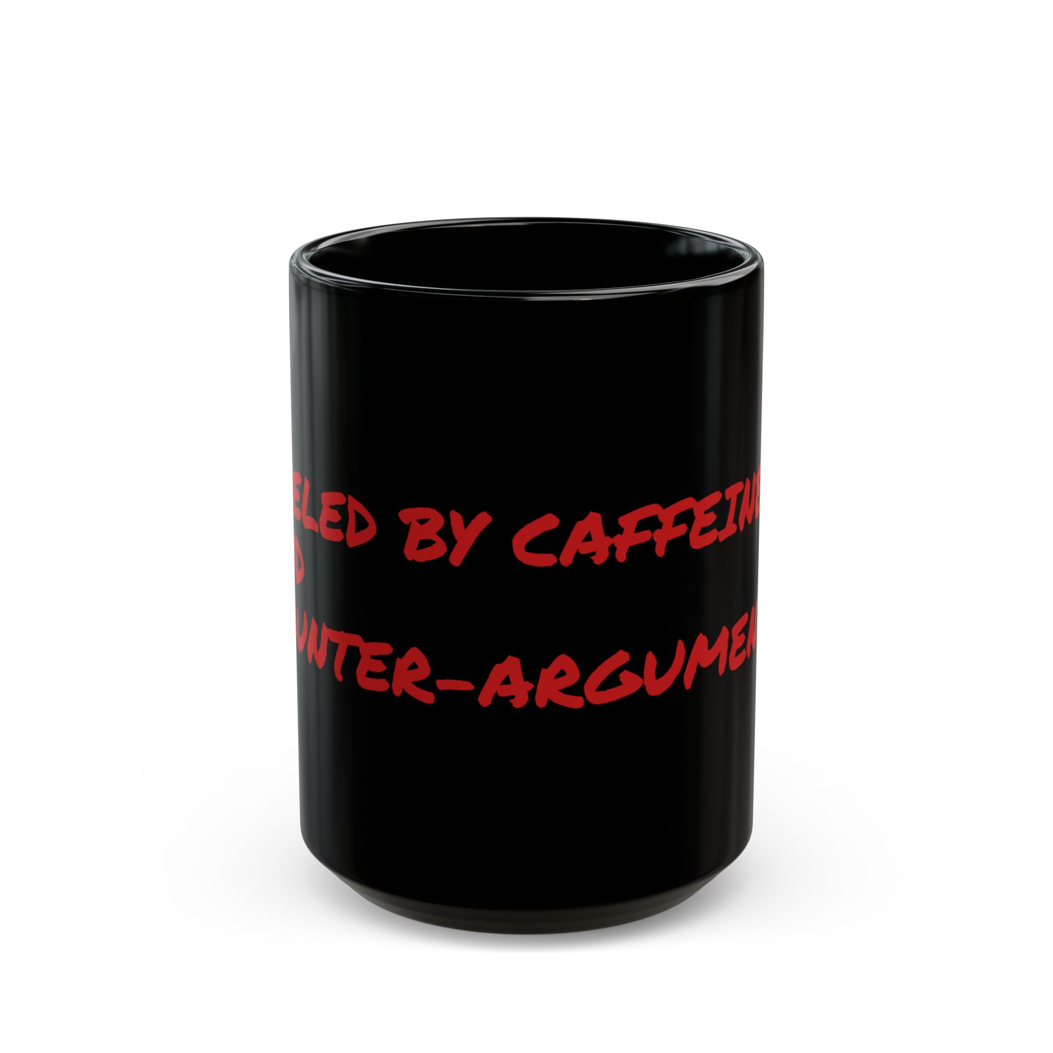 Black Mug — "Fueled by Caffeine" - Image 5