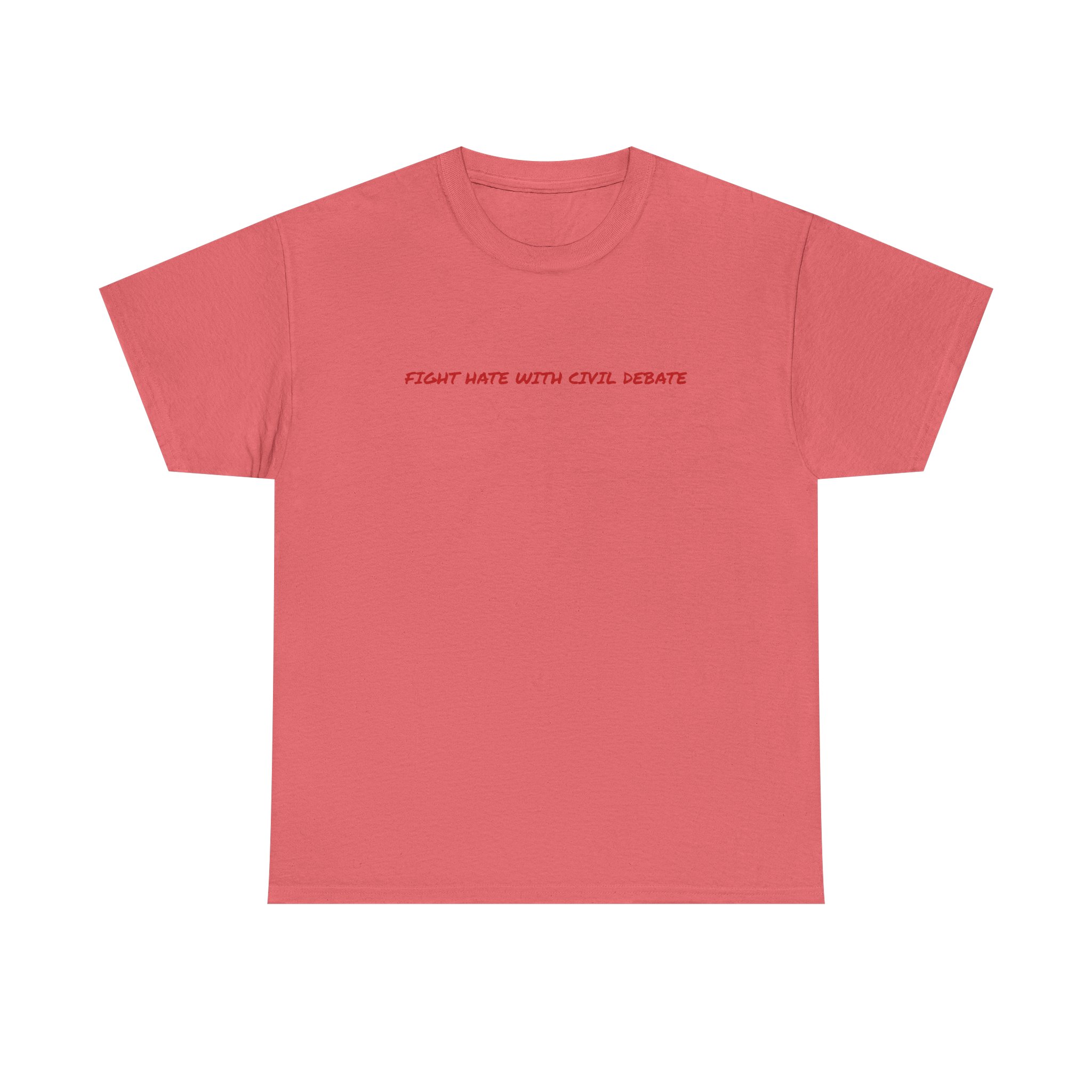 Thick Cotton T‑Shirt - "Fight Hate" - Image 5