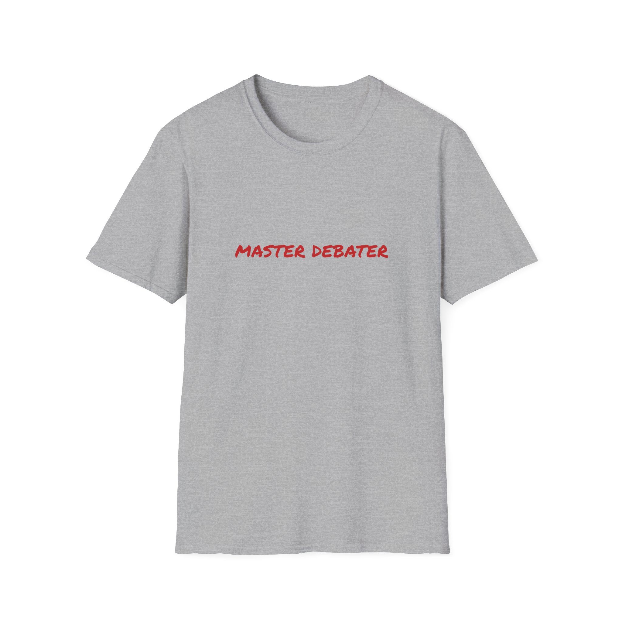 Thin Cotton T-Shirt - "Master Debater" - Image 11