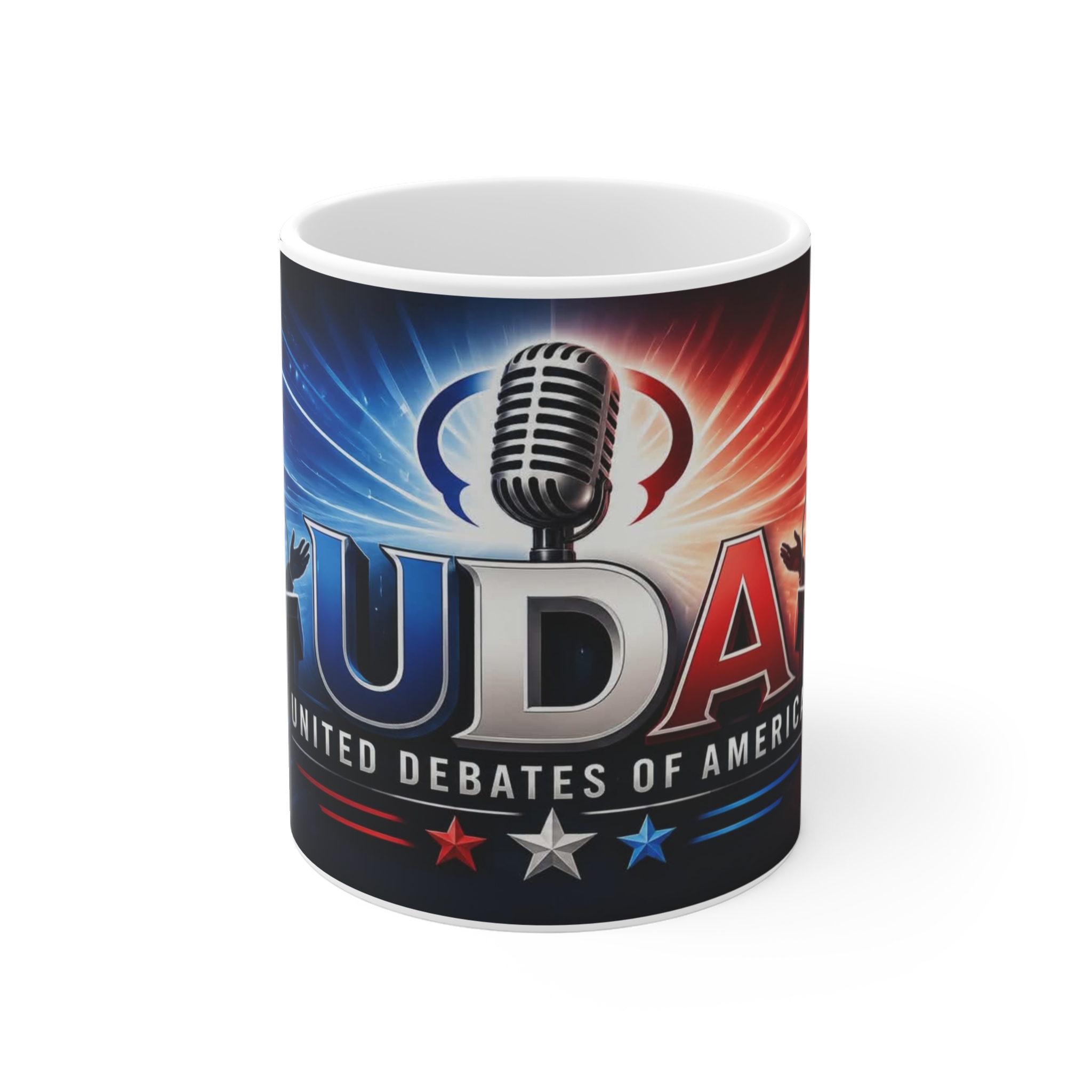 UDA Logo White Mug (11 oz)