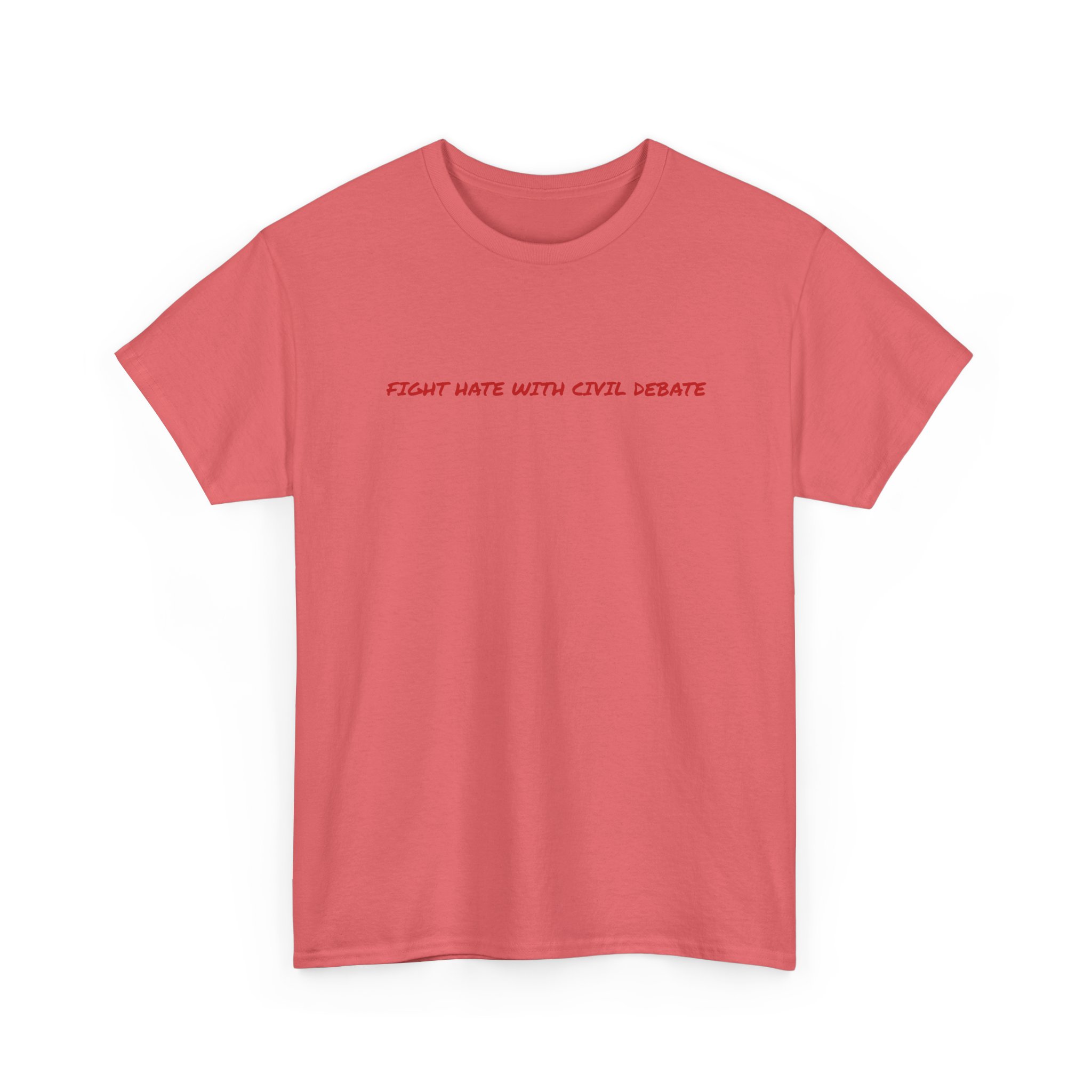 Thick Cotton T‑Shirt - "Fight Hate" - Image 7