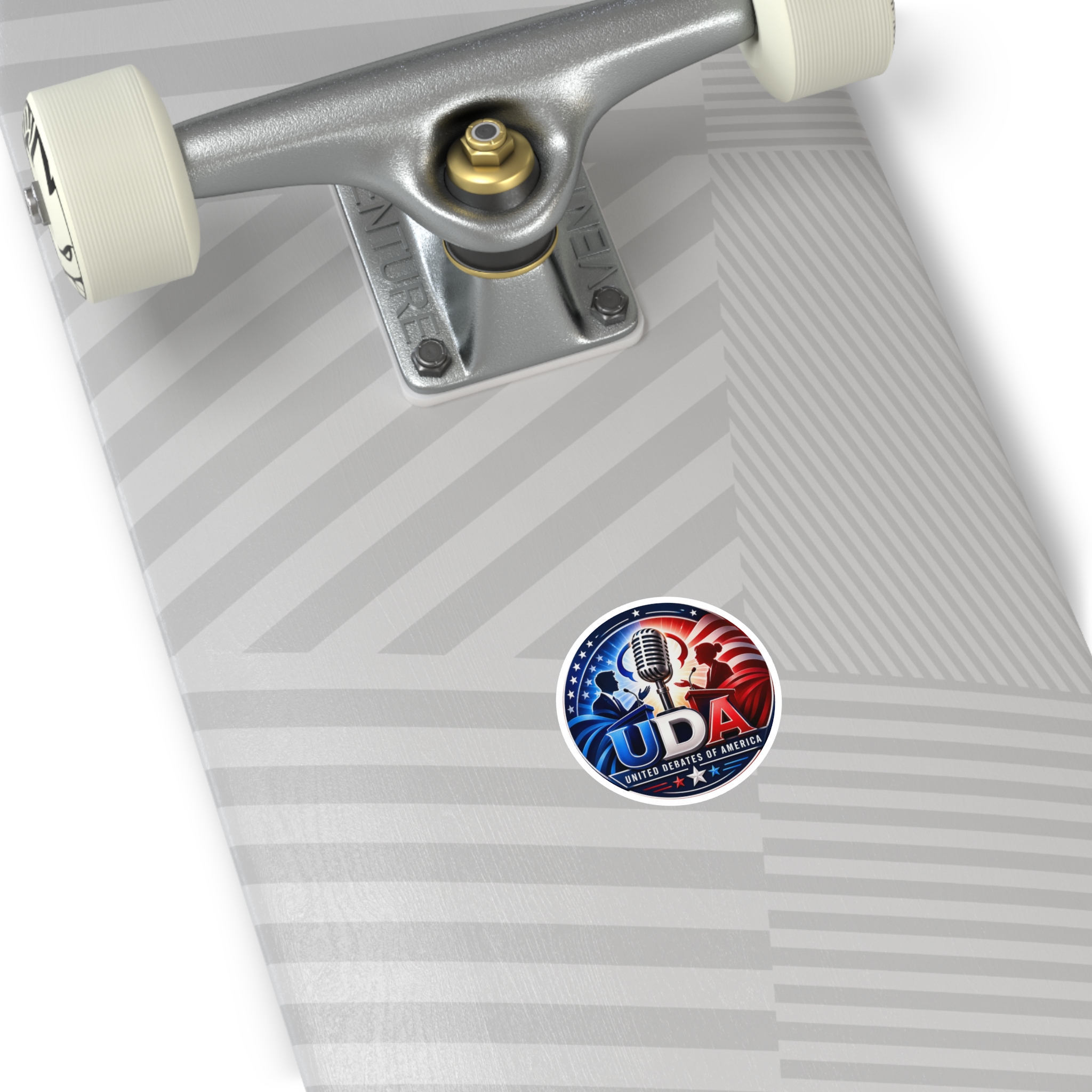 UDA Logo Sticker - Image 3