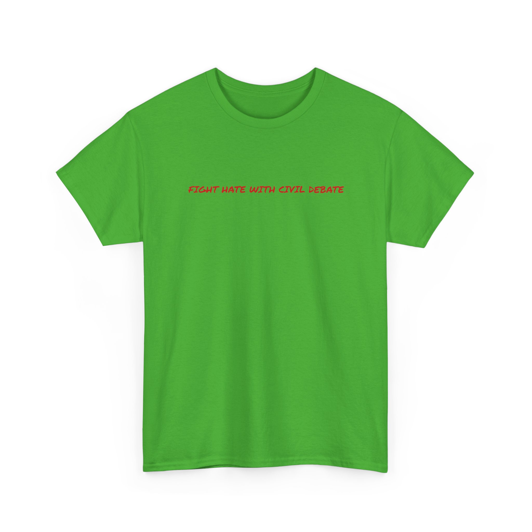 Thick Cotton T‑Shirt - "Fight Hate" - Image 15