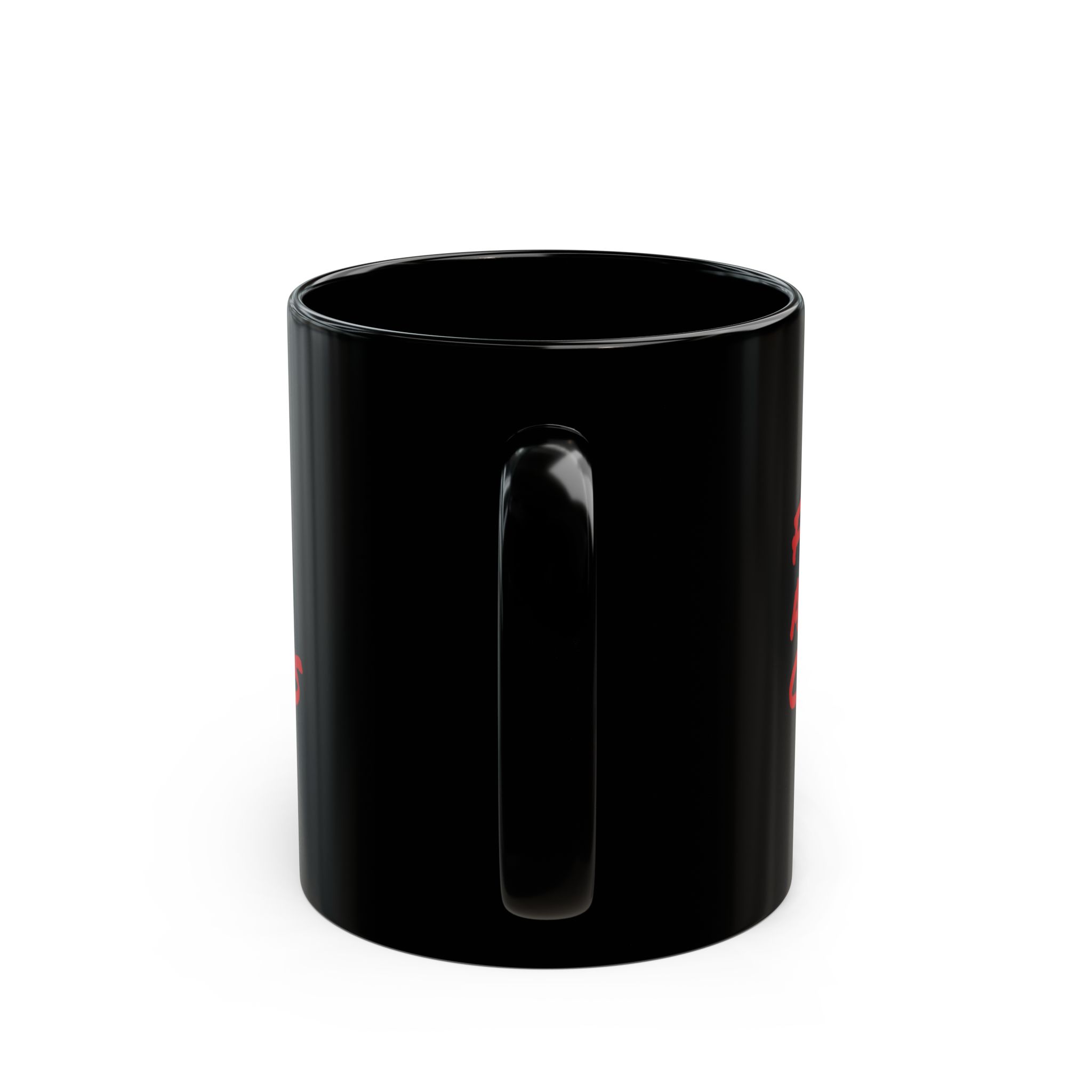 Black Mug — "Fueled by Caffeine" - Image 4