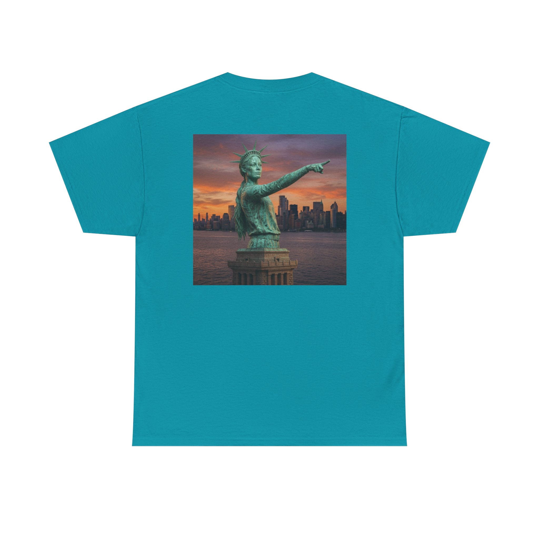 Thick Cotton T-Shirt - “Statue of Liberty” - Image 26