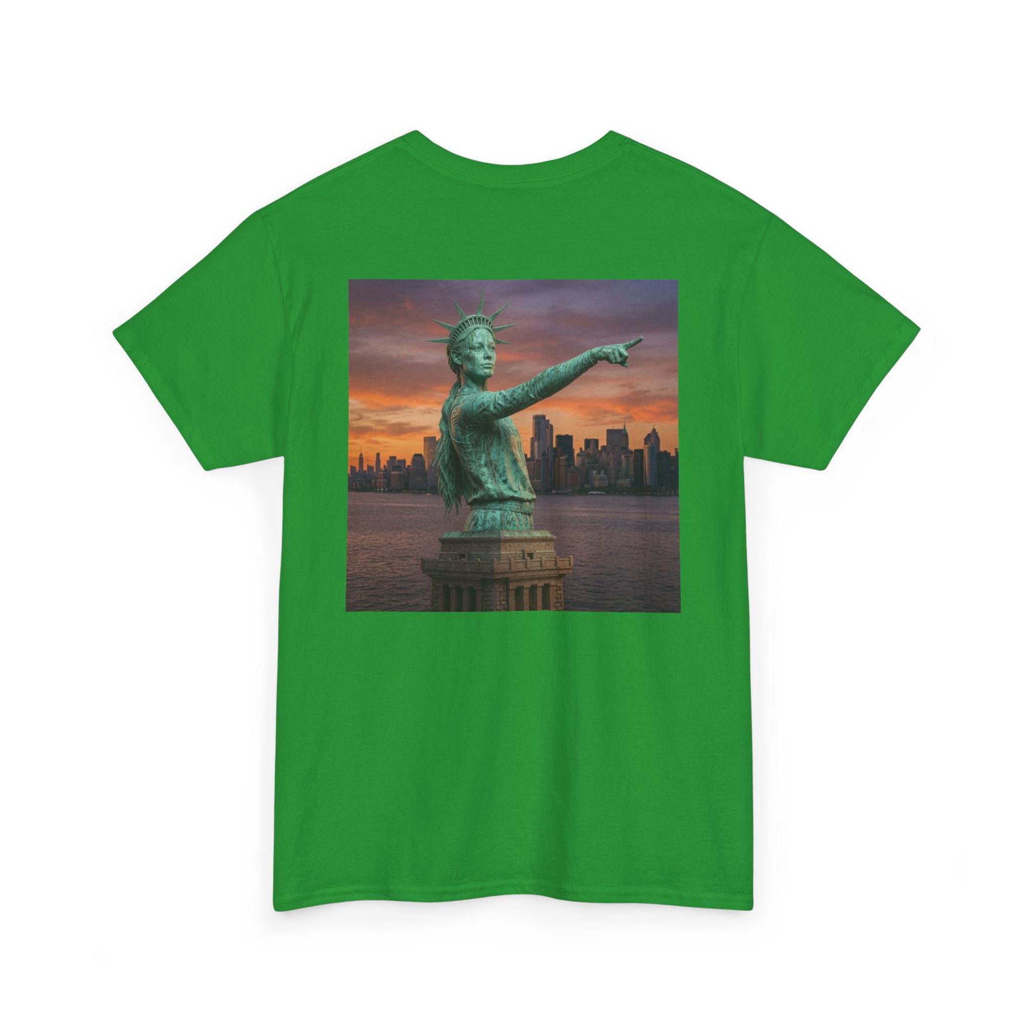 Thick Cotton T-Shirt - “Statue of Liberty” - Image 24