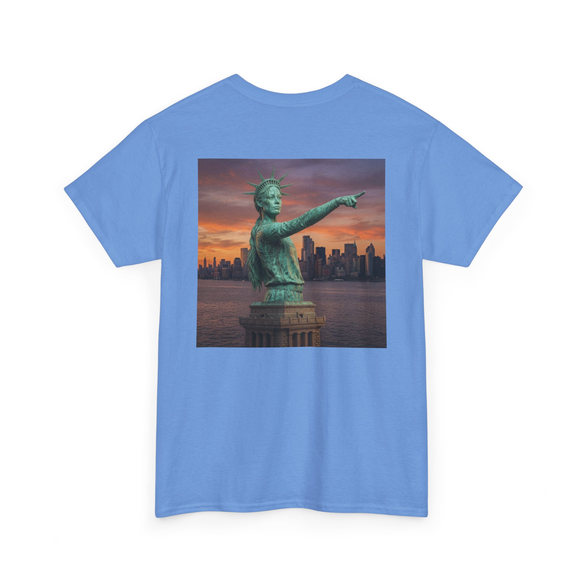 Thick Cotton T-Shirt - “Statue of Liberty” - Image 32