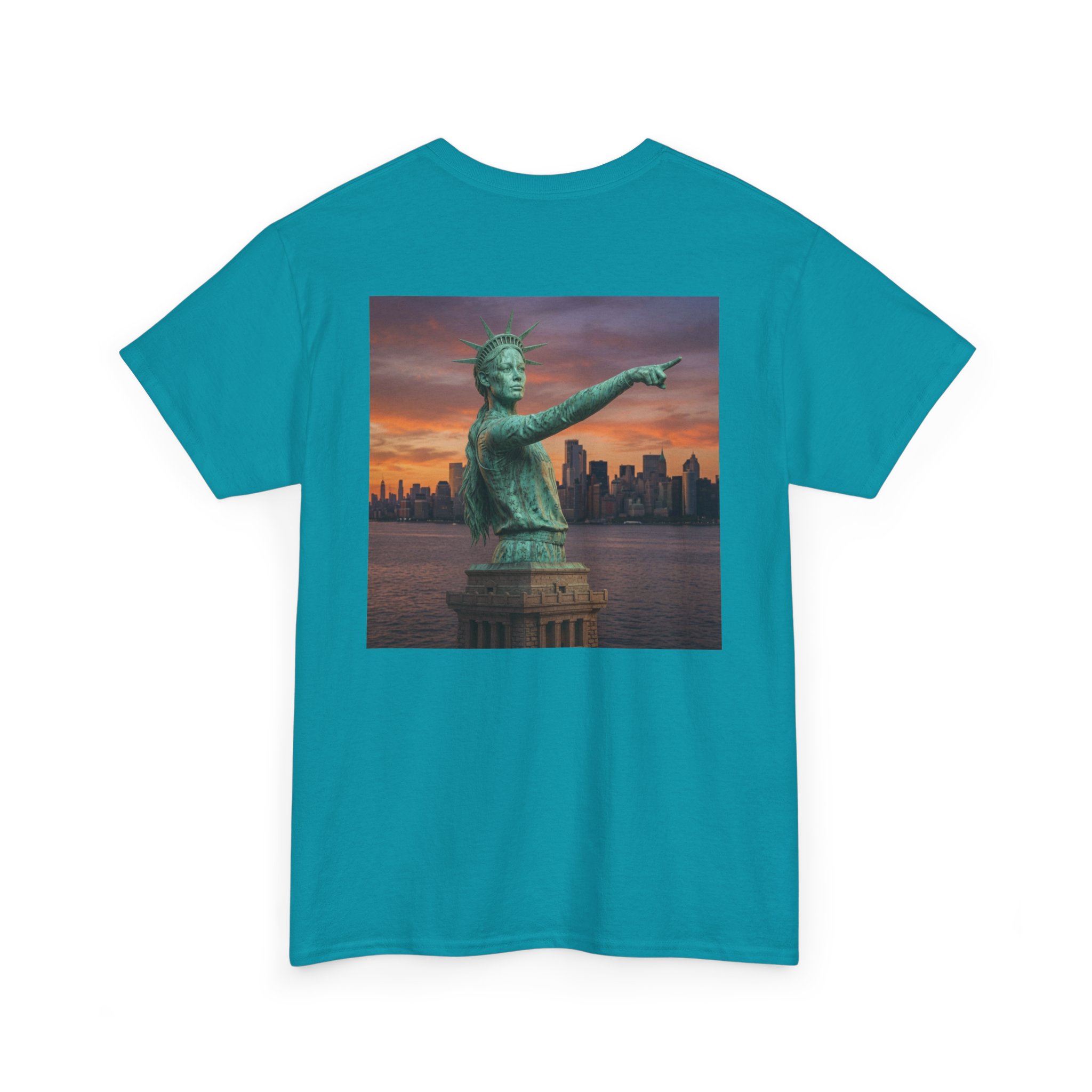 Thick Cotton T-Shirt - “Statue of Liberty” - Image 28