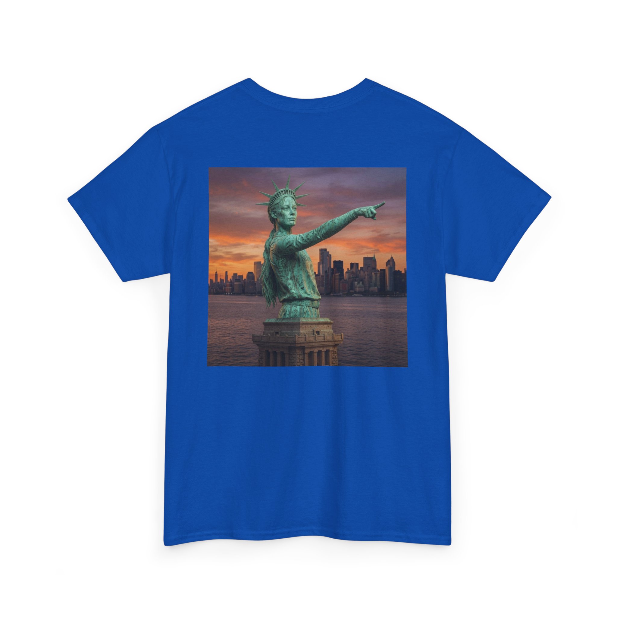 Thick Cotton T-Shirt - “Statue of Liberty” - Image 40