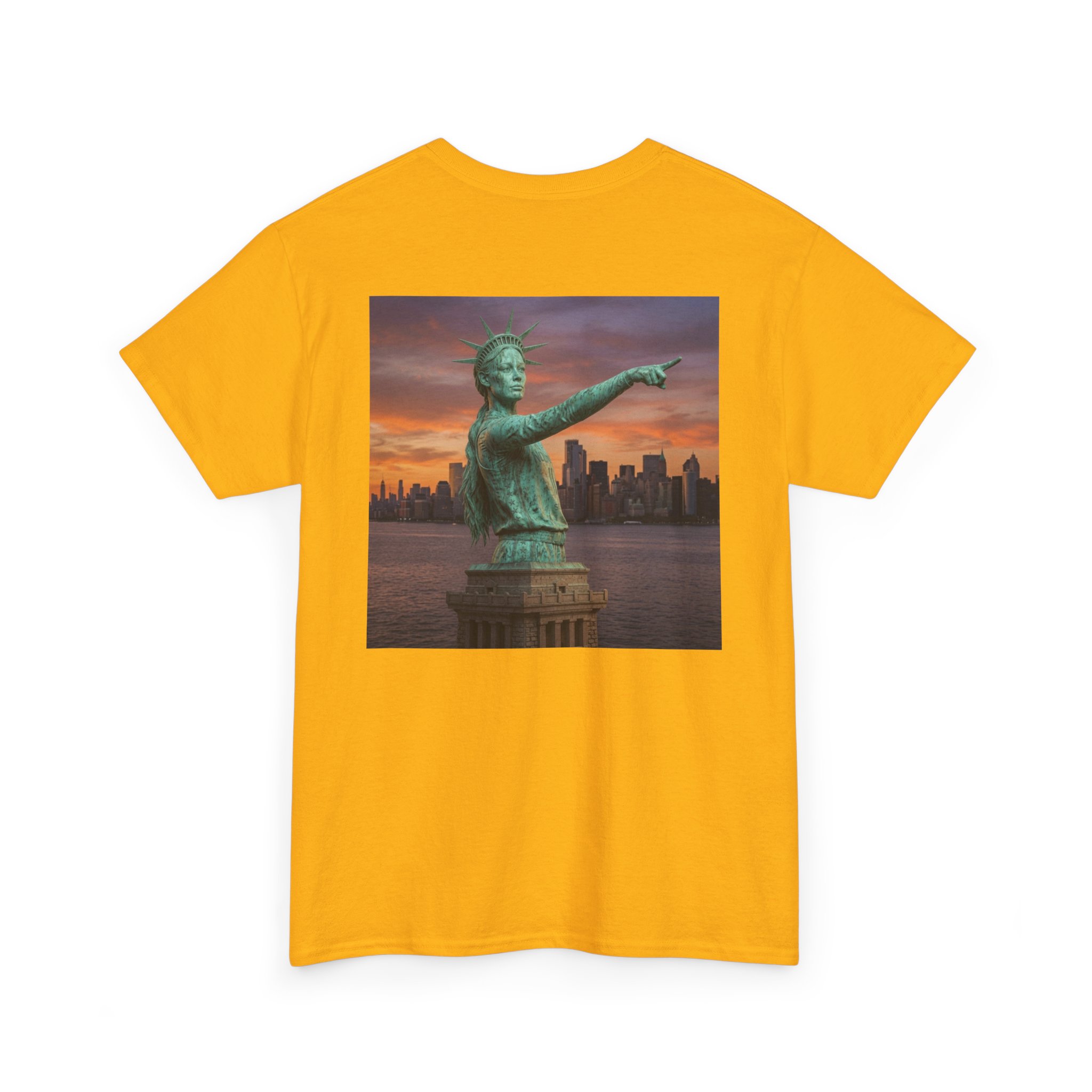 Thick Cotton T-Shirt - “Statue of Liberty” - Image 16