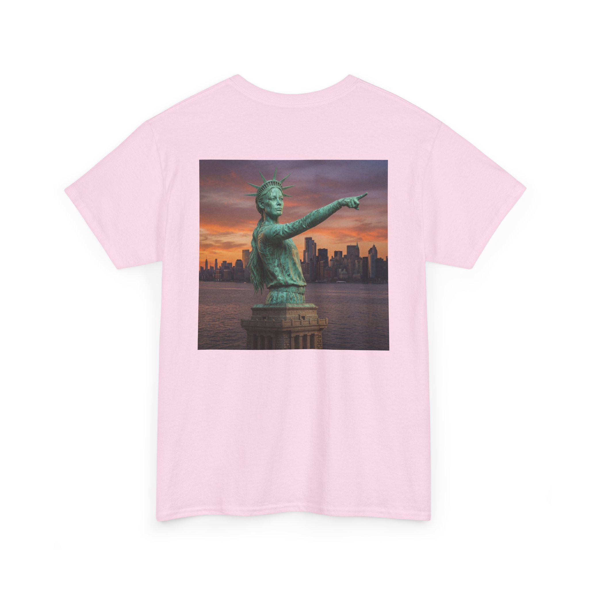Thick Cotton T-Shirt - “Statue of Liberty” - Image 52