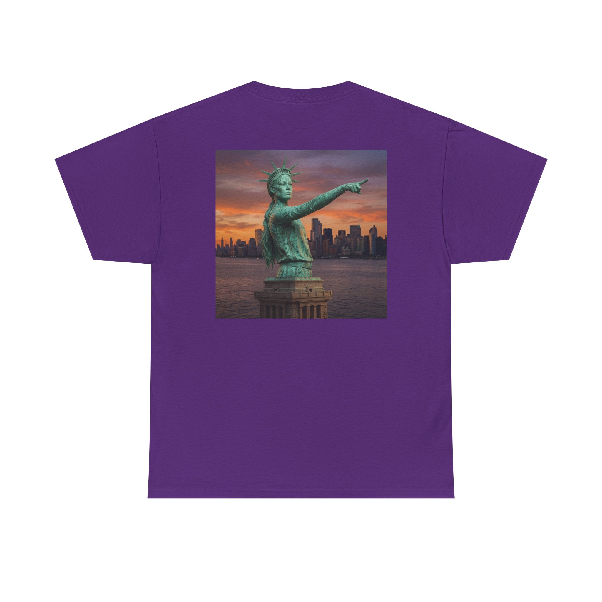 Thick Cotton T-Shirt - “Statue of Liberty” - Image 46