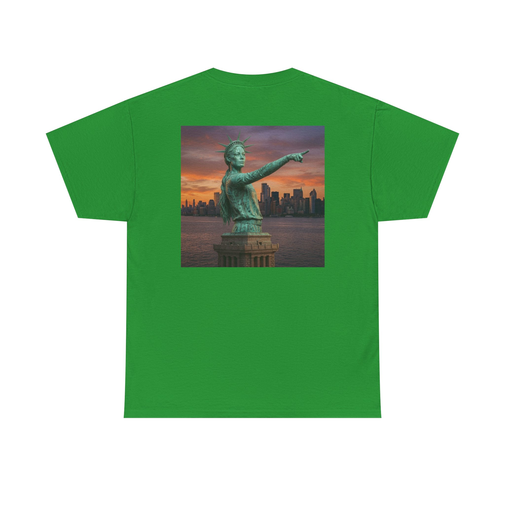 Thick Cotton T-Shirt - “Statue of Liberty” - Image 22