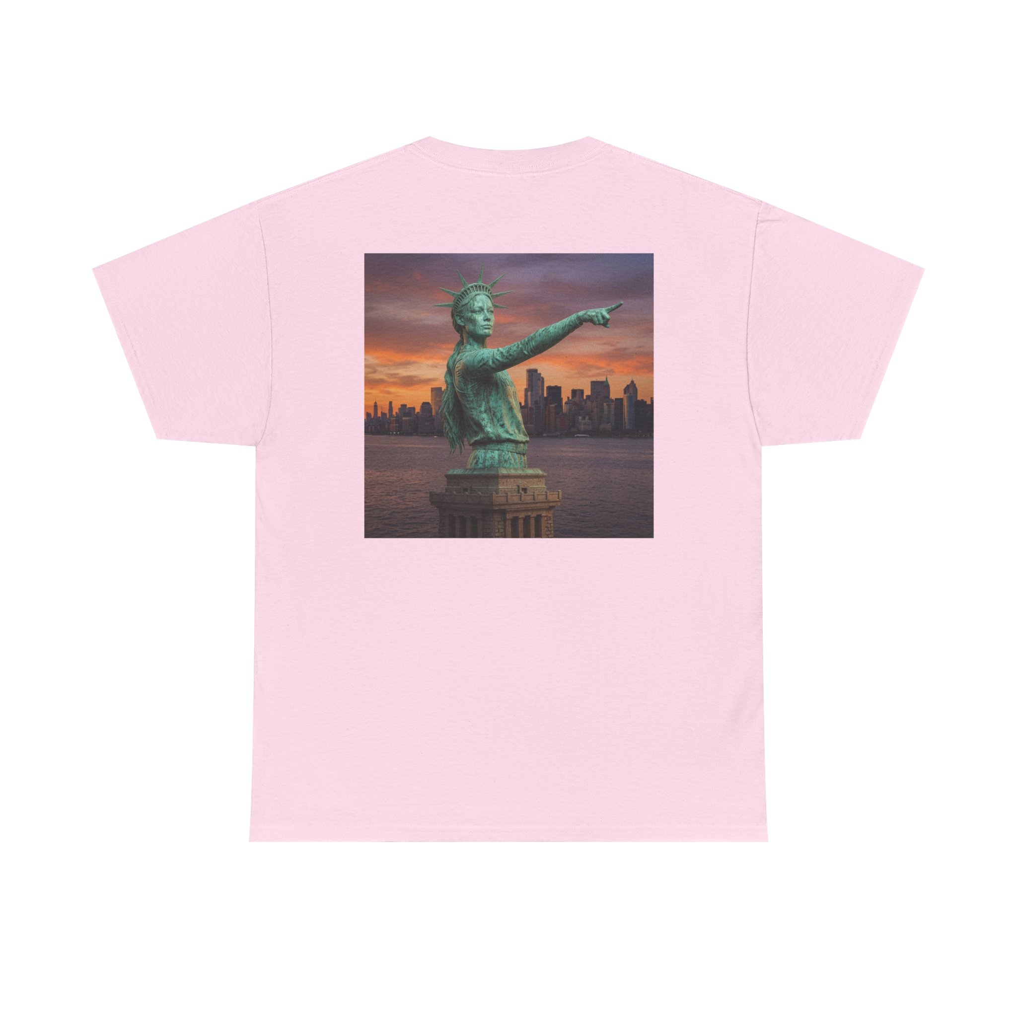 Thick Cotton T-Shirt - “Statue of Liberty” - Image 50