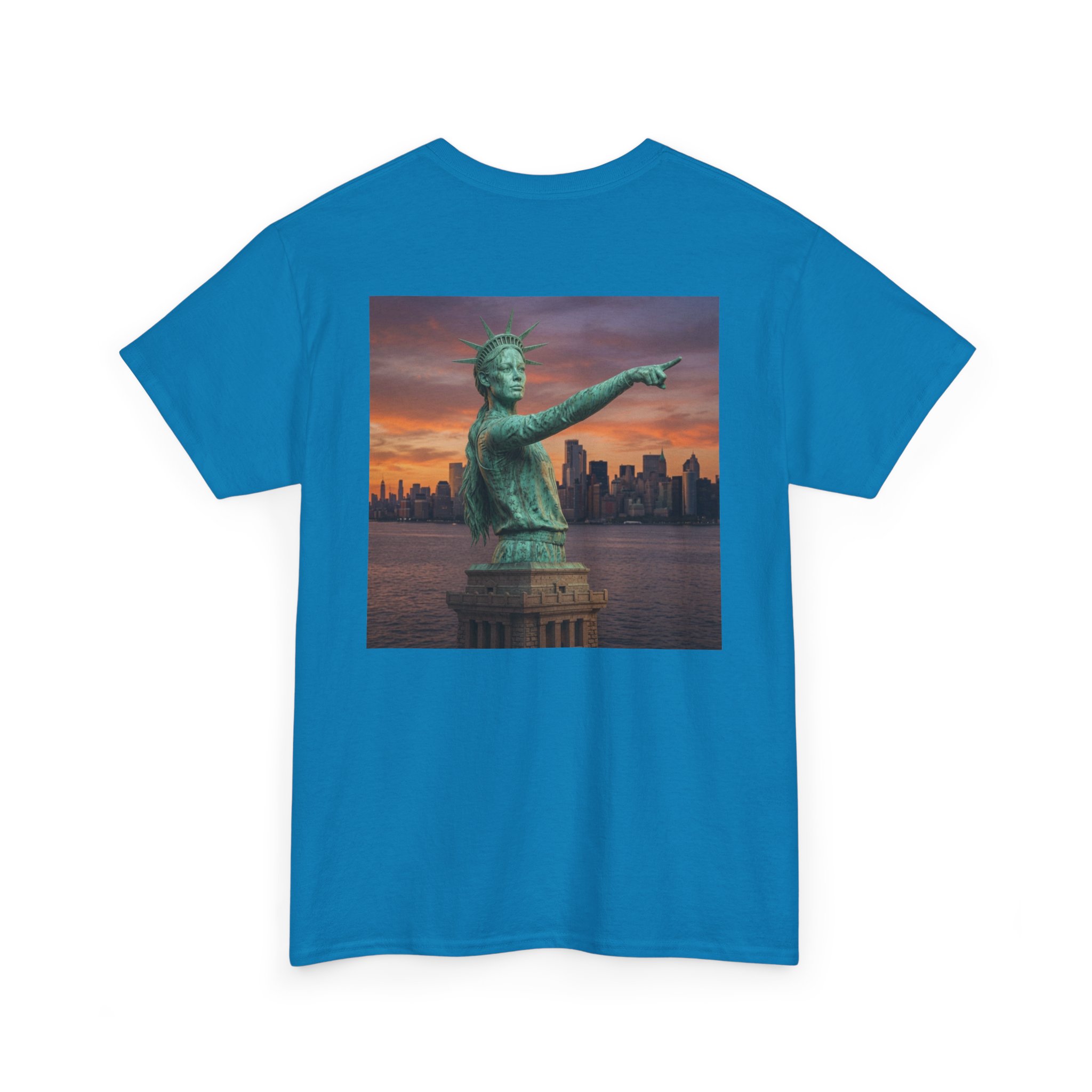 Thick Cotton T-Shirt - “Statue of Liberty” - Image 36