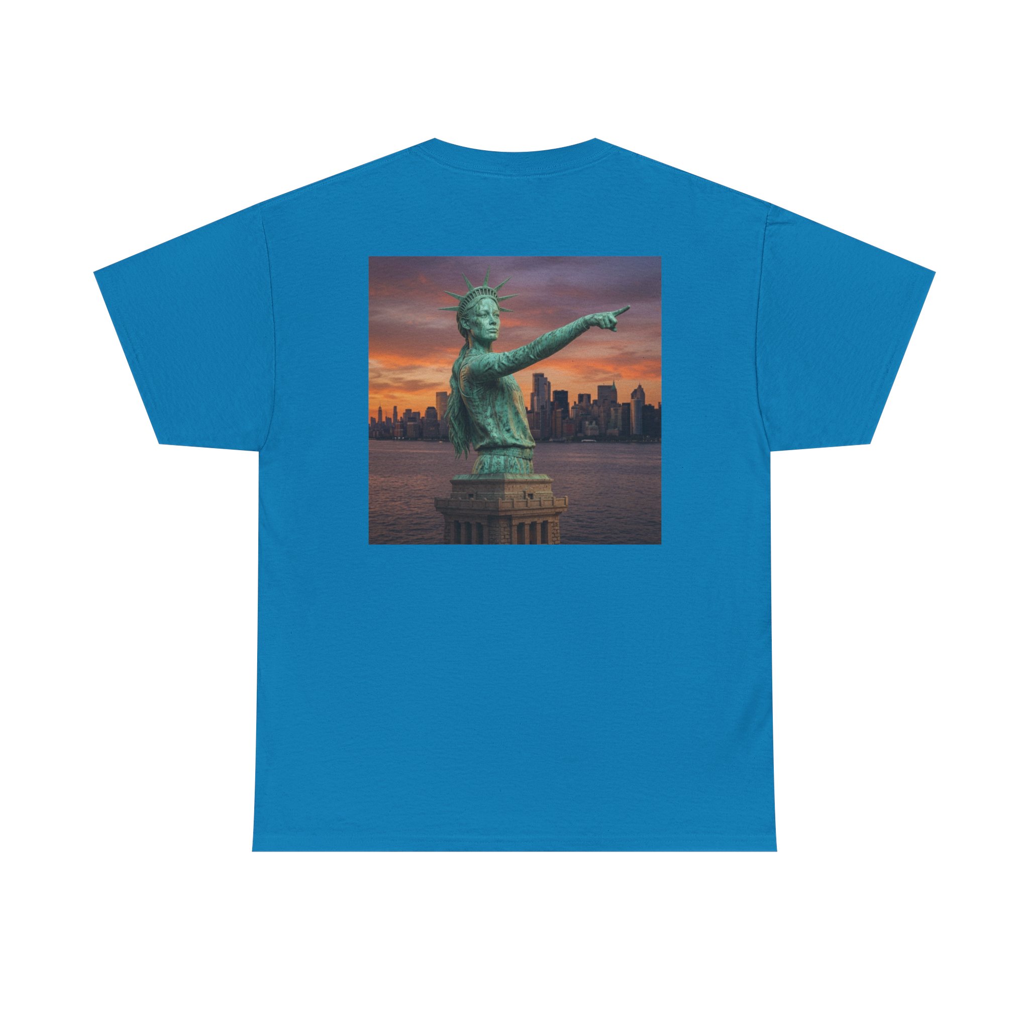 Thick Cotton T-Shirt - “Statue of Liberty” - Image 34