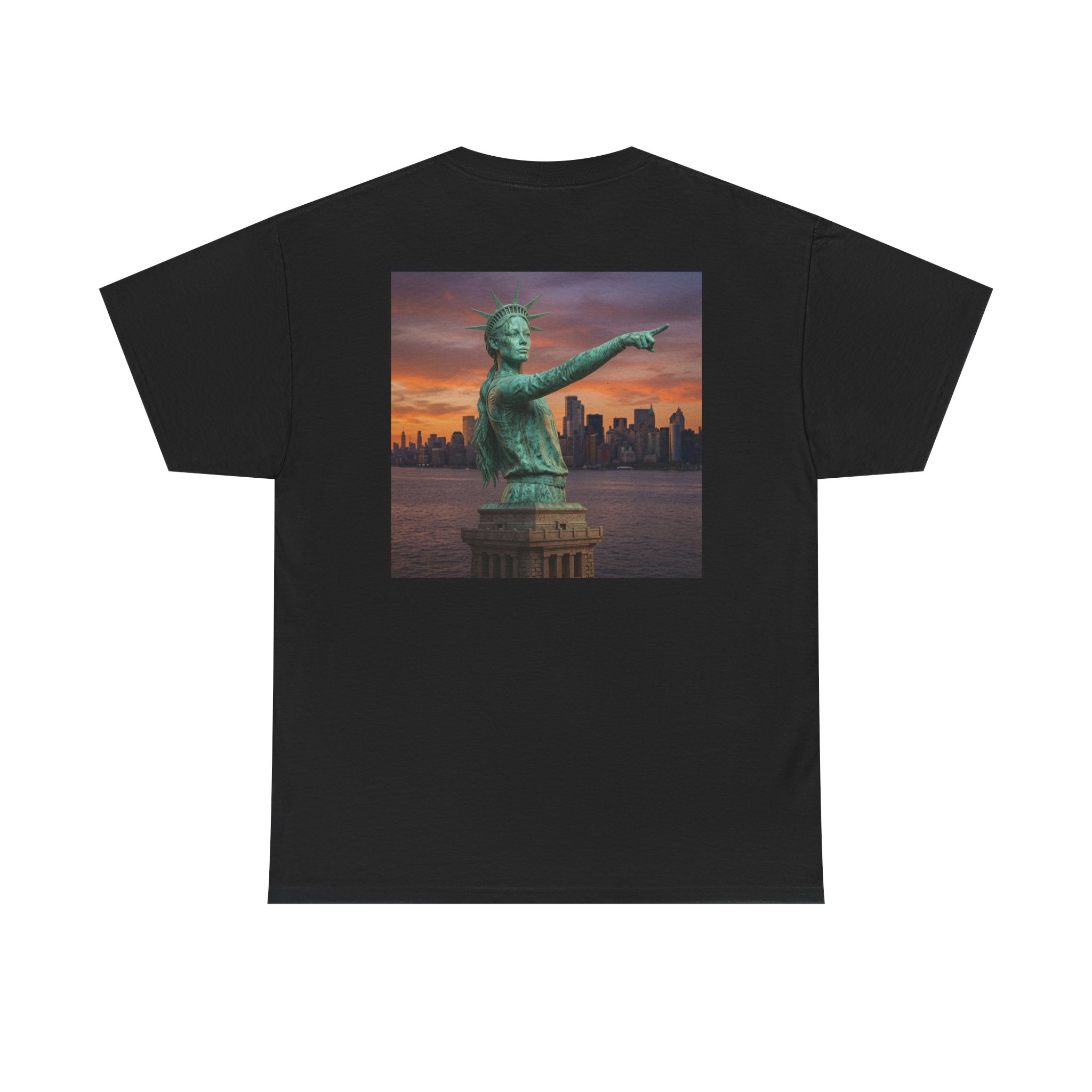Thick Cotton T-Shirt - “Statue of Liberty” - Image 6