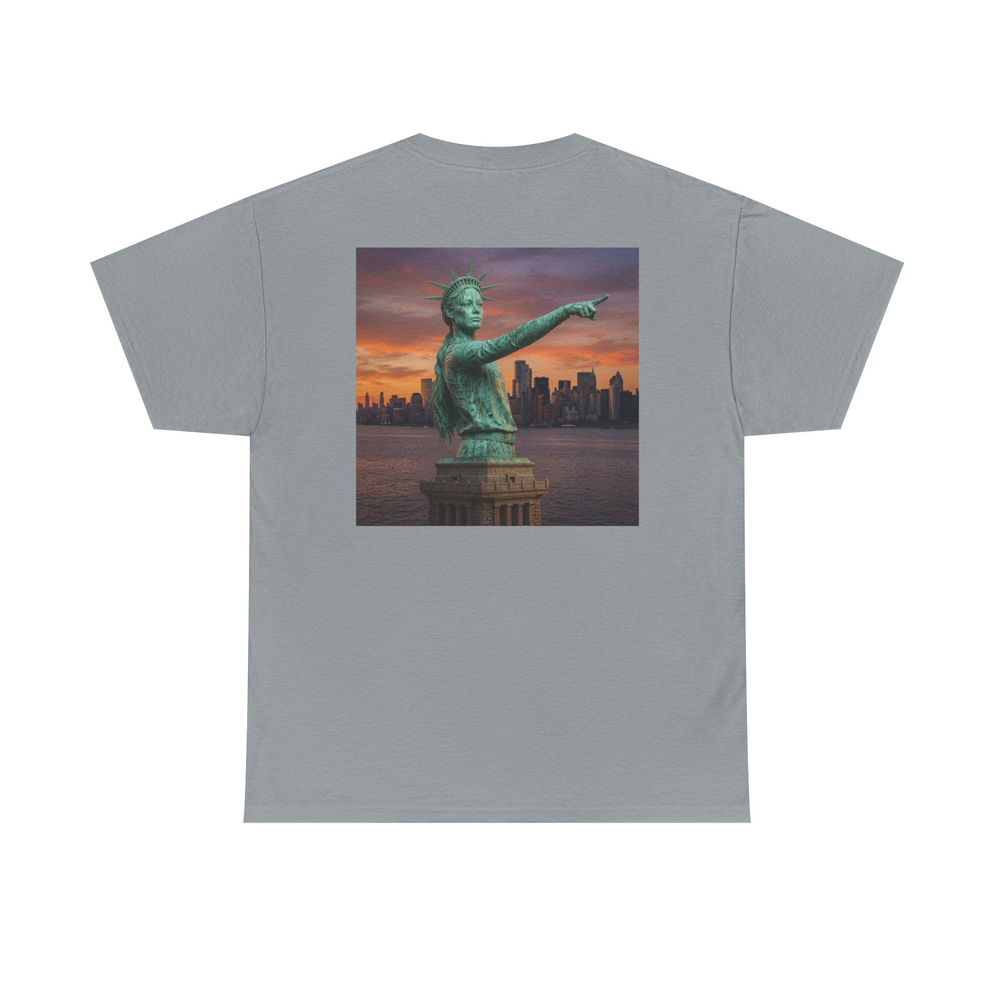 Thick Cotton T-Shirt - “Statue of Liberty” - Image 18