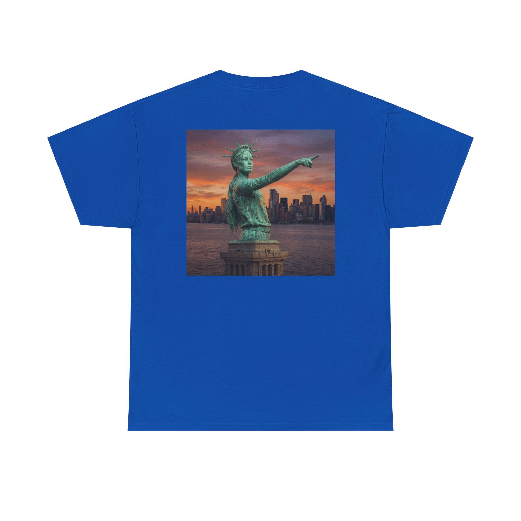 Thick Cotton T-Shirt - “Statue of Liberty” - Image 38