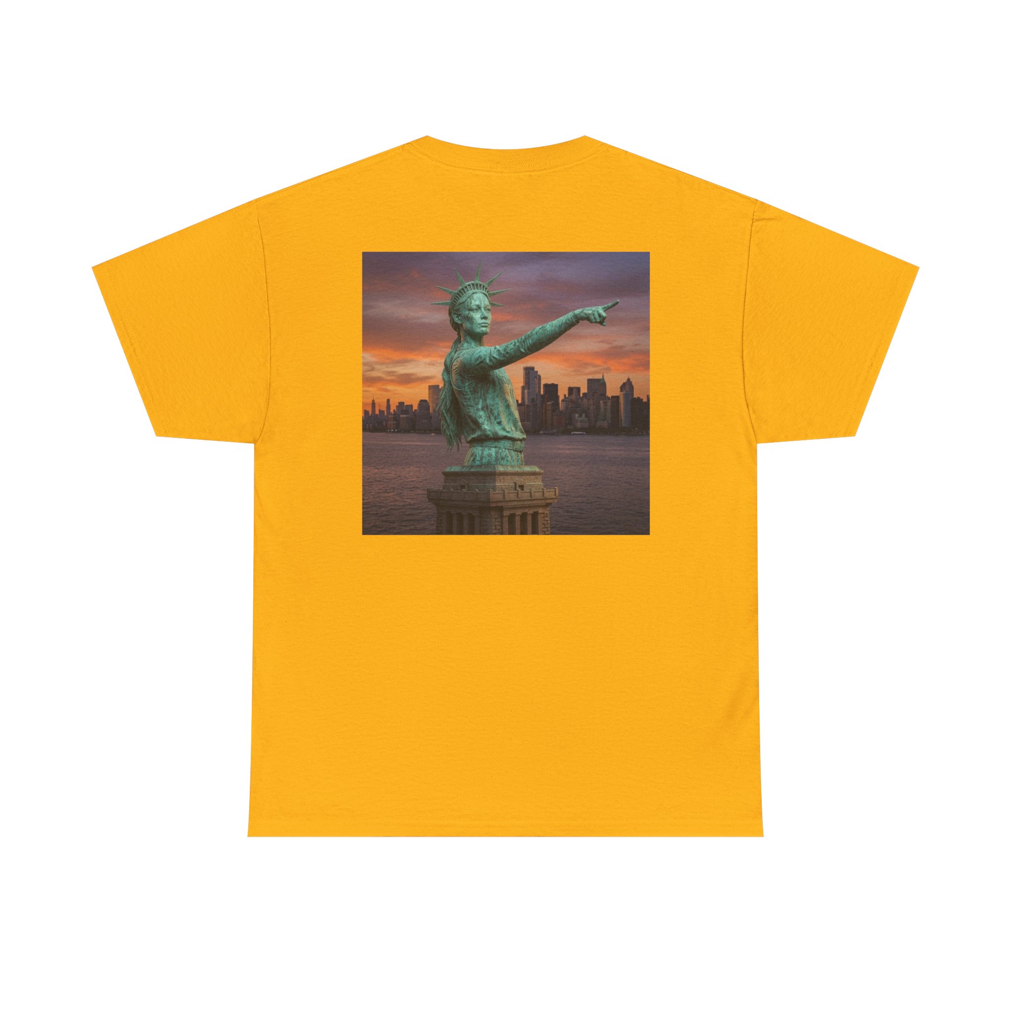 Thick Cotton T-Shirt - “Statue of Liberty” - Image 14